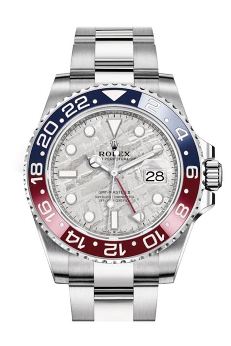 rolex gmt master ii white gold black dial|chrono24 Rolex gmt white gold.